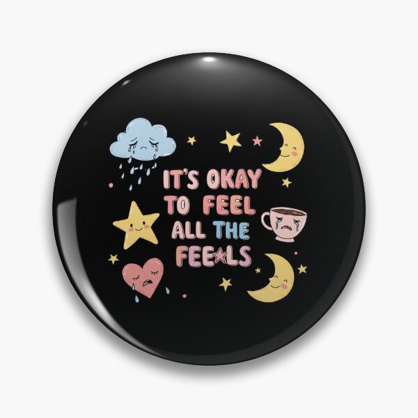 Item preview, It's Okay To Feel All The Feels, ABA Therapist, Speech Therapy, BCBA, Mental Health, RBT, AAC designed and sold by Orvista.