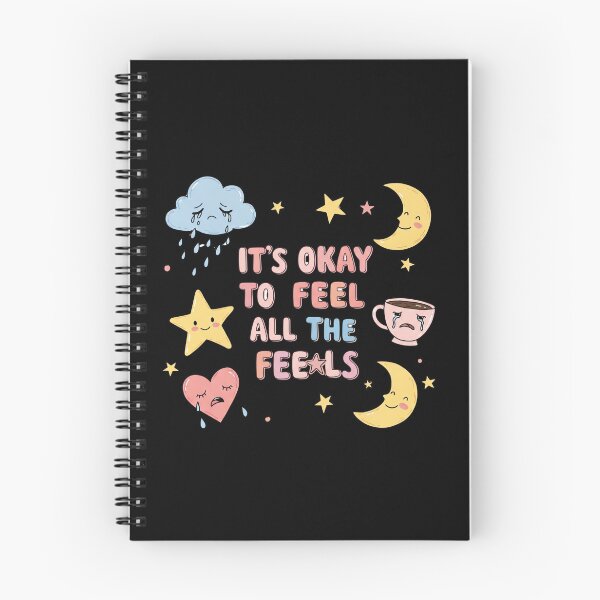 Item preview, It's Okay To Feel All The Feels, ABA Therapist, Speech Therapy, BCBA, Mental Health, RBT, AAC designed and sold by Orvista.