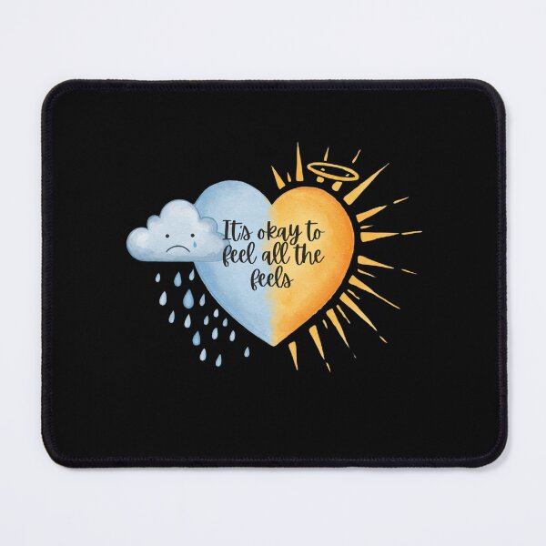 Item preview, It's Okay To Feel All The Feels, ABA Therapist, Speech Therapy, BCBA, Mental Health, RBT, AAC designed and sold by Orvista.