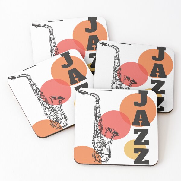 Item preview, Jazz Colorful Circles Saxophone  designed and sold by OVERSAI.