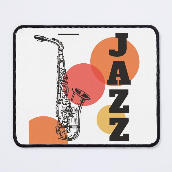 Item preview, Jazz Colorful Circles Saxophone designed and sold by OVERSAI.