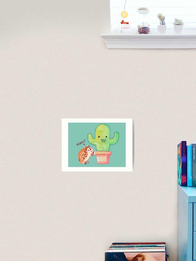 Thumbnail 2 of 3, Art Print, Hedgemom designed and sold by vonplatypus.