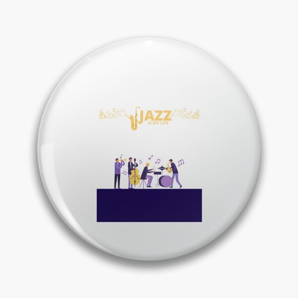 Aperçu de l'œuvre Le jazz est ma vie Purple Concert créée et vendue par OVERSAI.