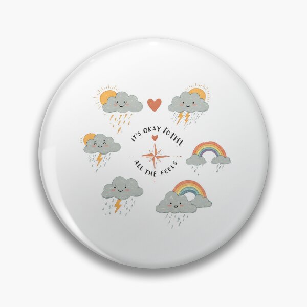 Item preview, It's Okay To Feel All The Feels, ABA Therapist, Speech Therapy, BCBA, Mental Health, RBT, AAC designed and sold by Orvista.