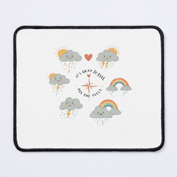 Item preview, It's Okay To Feel All The Feels, ABA Therapist, Speech Therapy, BCBA, Mental Health, RBT, AAC designed and sold by Orvista.