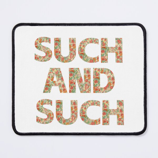 Item preview, Such And Such designed and sold by Oddly Enchanted.