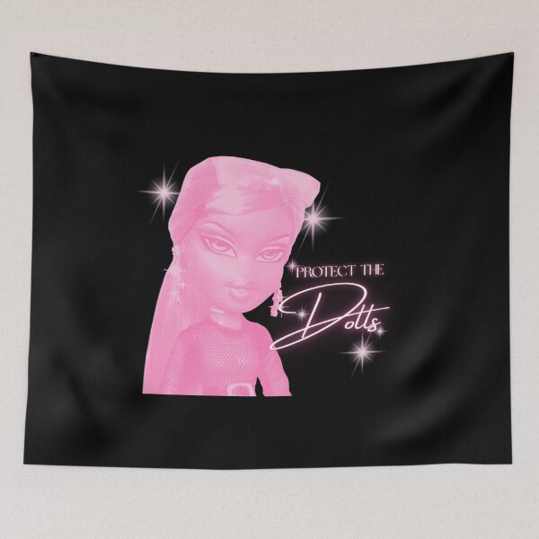 Item preview, PROTECT THE DOLLS | Y2K Hot Pink designed and sold by freakydeakydraw.