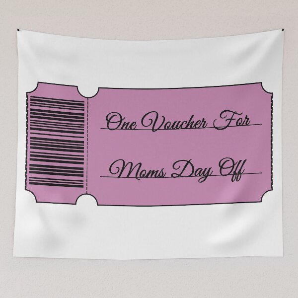 Item preview, Ticket - Moms Day Off Voucher  designed and sold by SquirrelsStore.