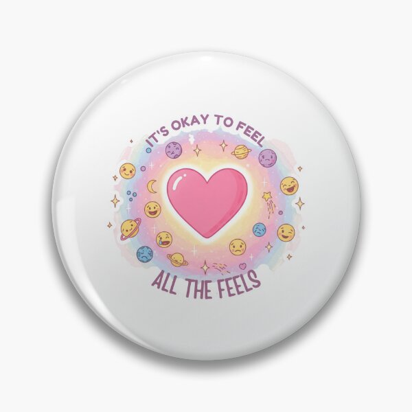 Item preview, It's Okay To Feel All The Feels, ABA Therapist, Speech Therapy, BCBA, Mental Health, RBT, AAC designed and sold by Orvista.