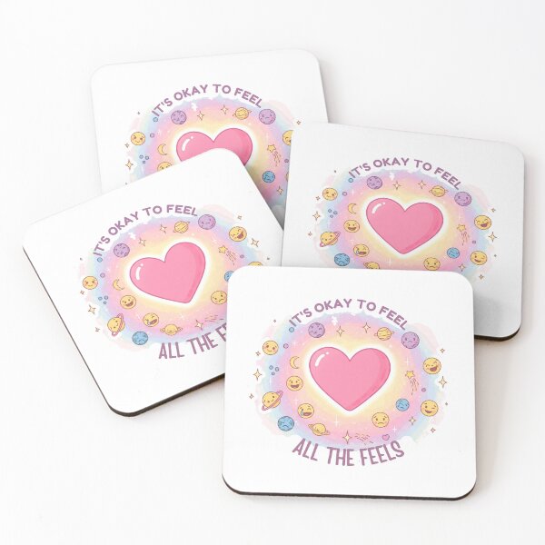 Item preview, It's Okay To Feel All The Feels, ABA Therapist, Speech Therapy, BCBA, Mental Health, RBT, AAC designed and sold by Orvista.