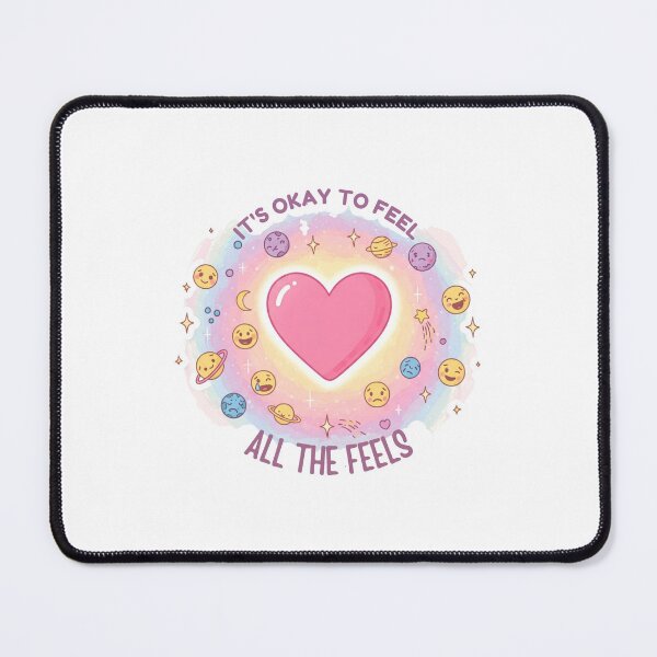 Item preview, It's Okay To Feel All The Feels, ABA Therapist, Speech Therapy, BCBA, Mental Health, RBT, AAC designed and sold by Orvista.