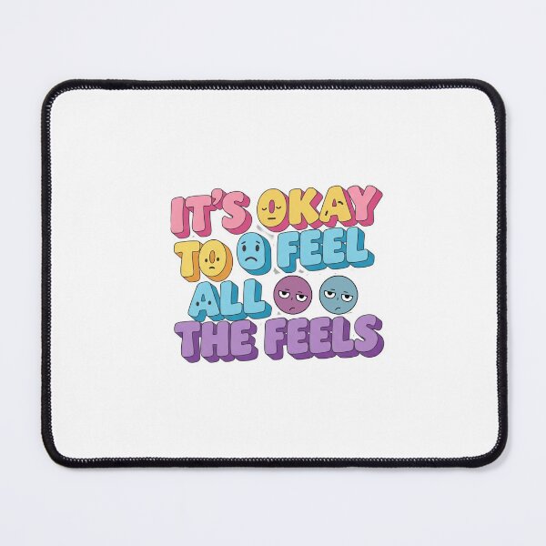 Item preview, It's Okay To Feel All The Feels, ABA Therapist, Speech Therapy, BCBA, Mental Health, RBT, AAC designed and sold by Orvista.