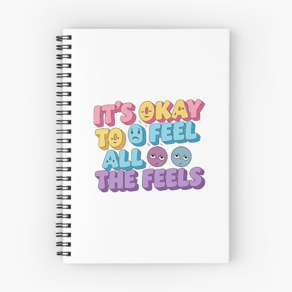 Item preview, It's Okay To Feel All The Feels, ABA Therapist, Speech Therapy, BCBA, Mental Health, RBT, AAC designed and sold by Orvista.