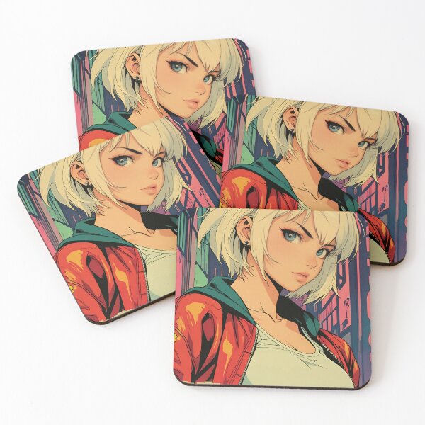 Item preview, Anime girl 3 designed and sold by BOZGO.