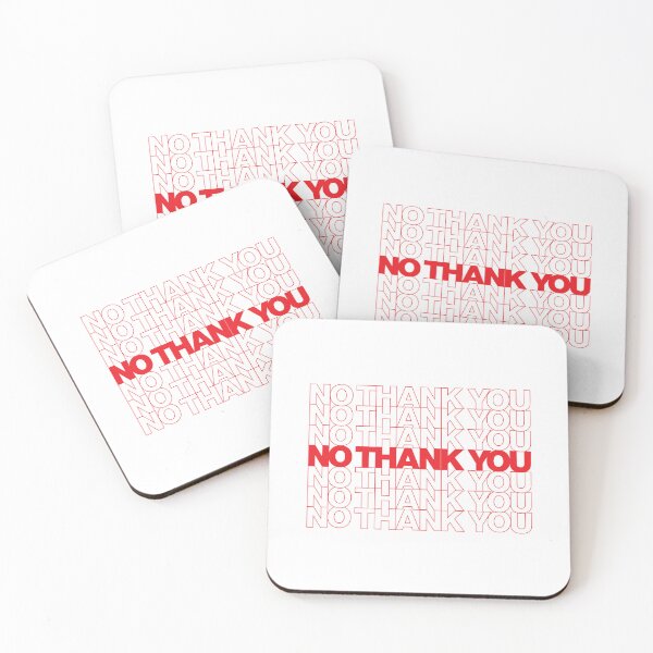 Item preview, No Thank You designed and sold by oddwonders.