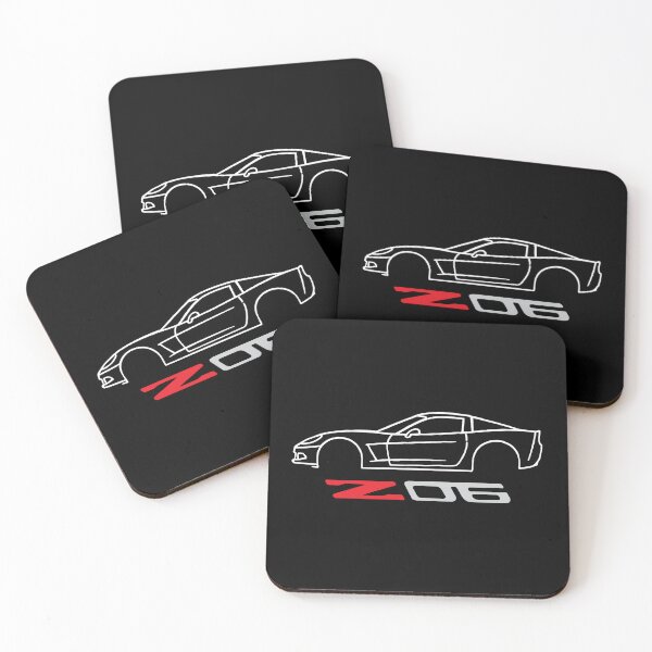 Item preview, C6 Corvette Z06 Line Art Minimalist Design designed and sold by TheArtOfCar.