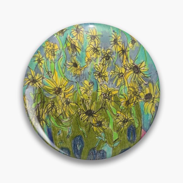 Item preview, Daisies in a vase designed and sold by Kattrend.