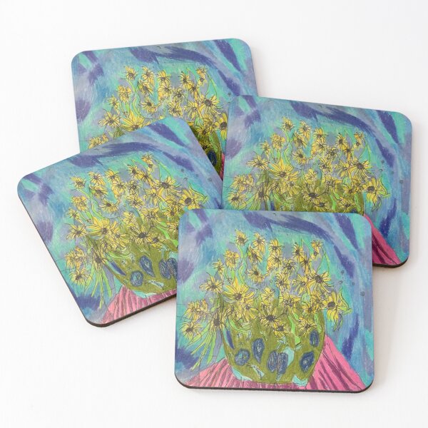 Item preview, Daisies in a vase designed and sold by Kattrend.