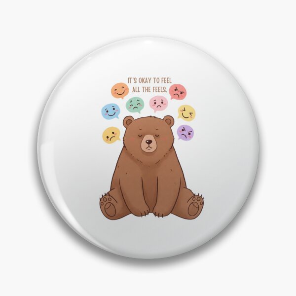 Item preview, It's Okay To Feel All The Feels, ABA Therapist, Speech Therapy, BCBA, Mental Health, RBT, AAC designed and sold by Orvista.