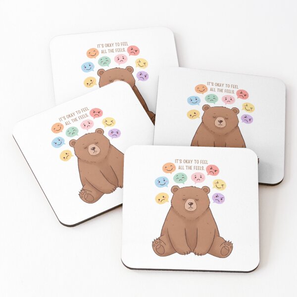 Item preview, It's Okay To Feel All The Feels, ABA Therapist, Speech Therapy, BCBA, Mental Health, RBT, AAC designed and sold by Orvista.