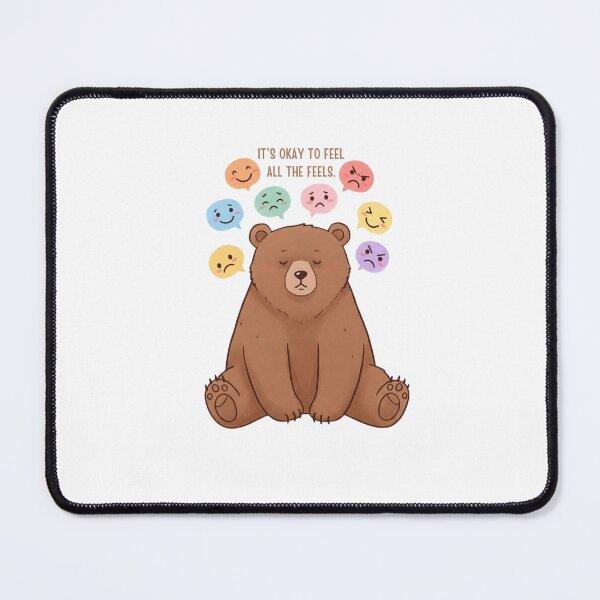 Item preview, It's Okay To Feel All The Feels, ABA Therapist, Speech Therapy, BCBA, Mental Health, RBT, AAC designed and sold by Orvista.