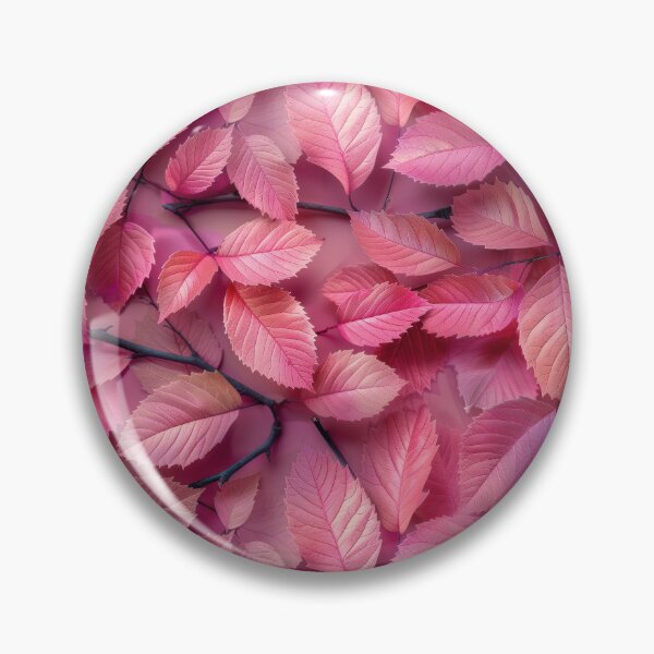 Item preview, Dense Pink Leaf and Branch Pattern designed and sold by NTGUILTY.