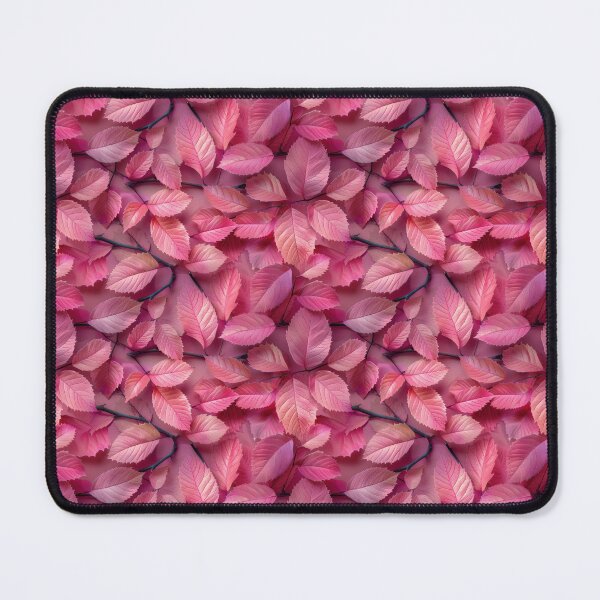 Item preview, Dense Pink Leaf and Branch Pattern designed and sold by NTGUILTY.