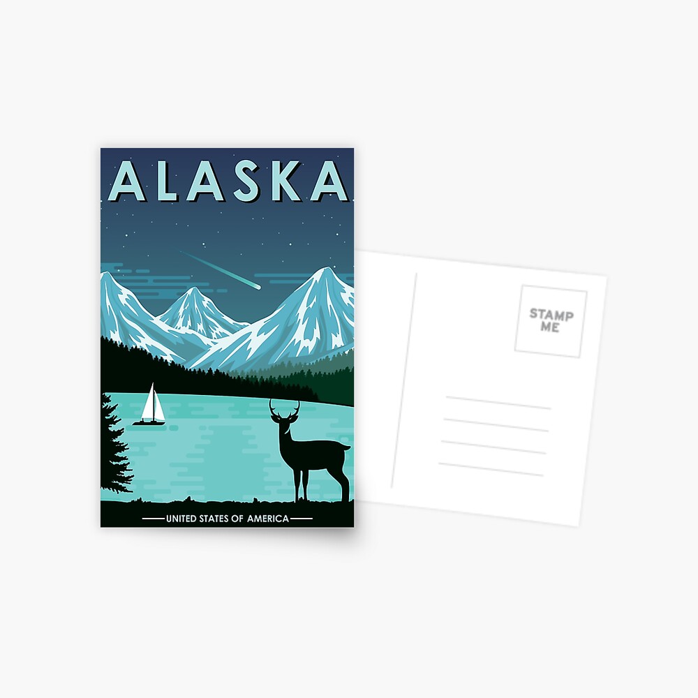 Alaska Postcard Postcard