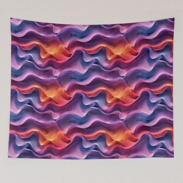 Item preview, Abstract Colorful Wave designed and sold by NTGUILTY.