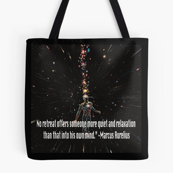Item preview, No retreat offers someone more quiet and relaxation than that into his own mind -Marcus Aurelius designed and sold by Plumtree81.