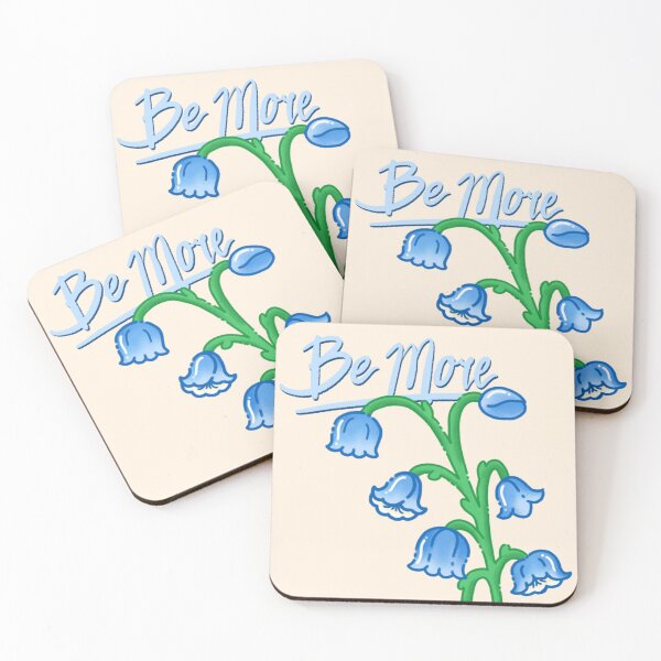 Item preview, Lily of the Valley - "Be More" Motivational Graphic designed and sold by byjessalyn.