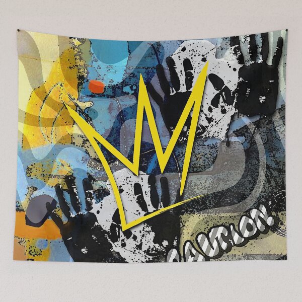 Item preview, ¡PRECAUCIÓN! ¡Sin Rey! designed and sold by ViaARTfactory.