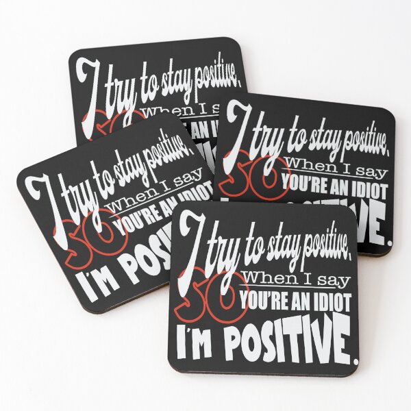 Item preview, Copy of I'm Positive  designed and sold by Andrew  Weber.