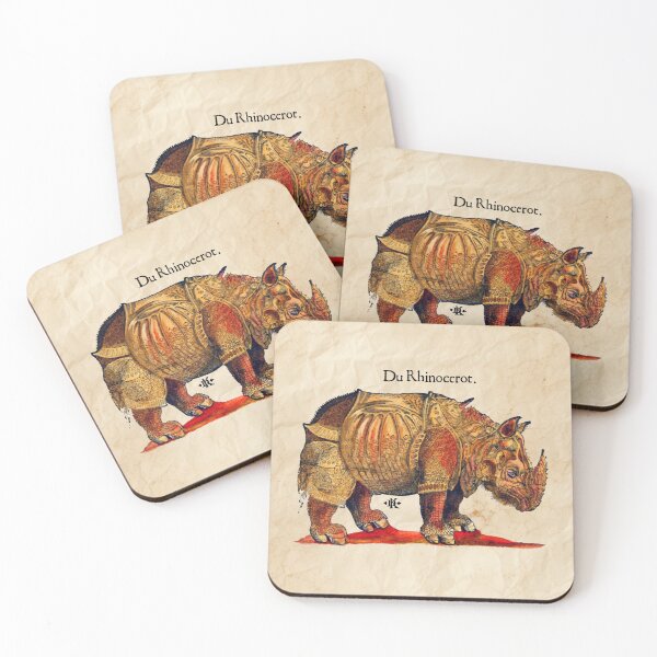 Item preview, Durer's Rhinoceros in Color designed and sold by Pixelchicken.