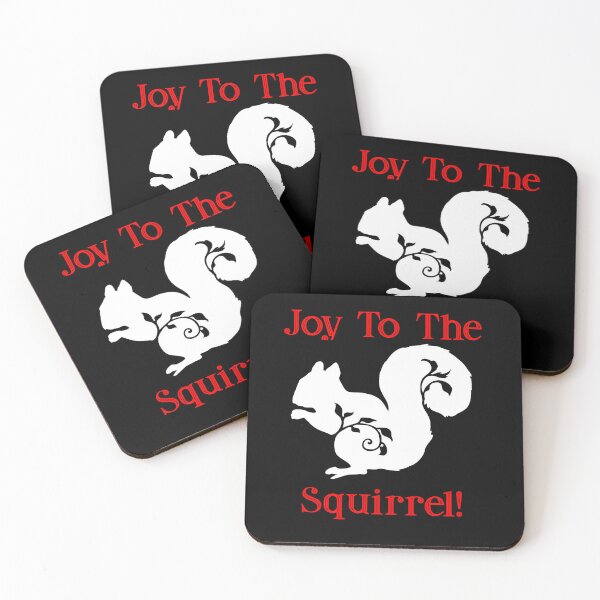 Item preview, Joy To The Squirrel! Christmas Humor designed and sold by Pixelchicken.