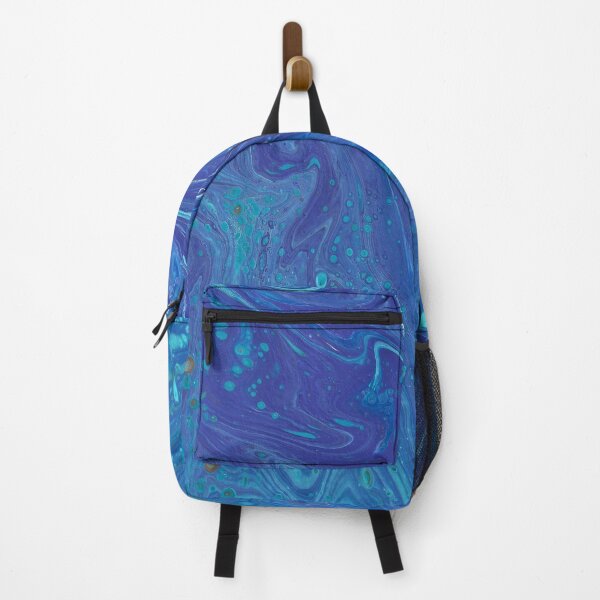 Item preview, Oceans Away 3 Vibrant Fluid Blue Abstract designed and sold by Doug Siegel.