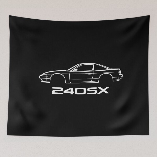 Item preview, Nissan 240SX Minimalist Line Art  designed and sold by TheArtOfCar.