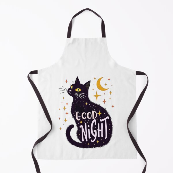 Item preview, Celestial Black Cat designed and sold by TheCatmeow2000.