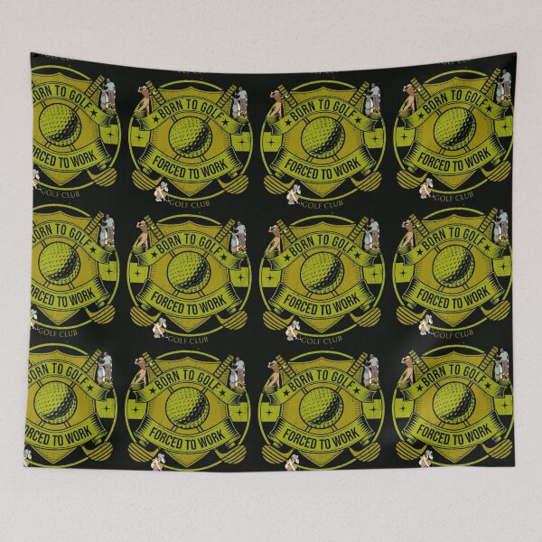 Item preview, Born to Golf forced to work designed and sold by sweetees4u.