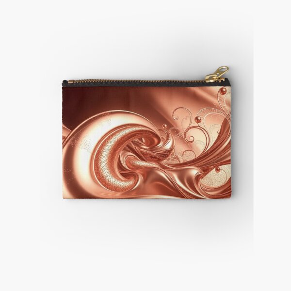 Item preview, Metallic Copper Flow Abstract designed and sold by Harmonic_Layers.