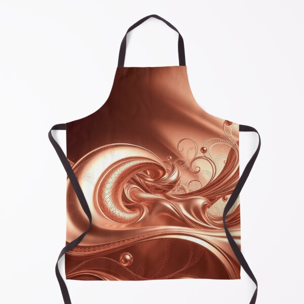 Item preview, Metallic Copper Flow Abstract designed and sold by Harmonic_Layers.