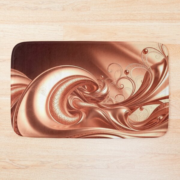 Item preview, Metallic Copper Flow Abstract designed and sold by Harmonic_Layers.