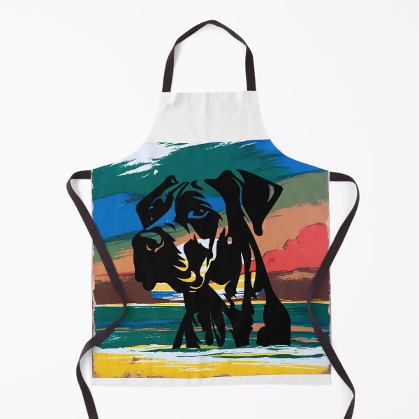 Item preview, Great Dane Retro Sunset Silhouette – Bold Vintage Great Dane Dog Art for Dog Lovers designed and sold by Fredster1966.