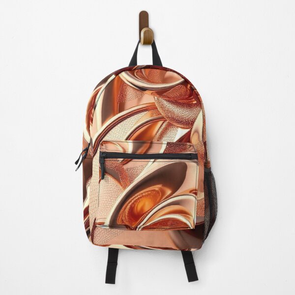 Item preview, Intricate Rose Gold Abstract Art designed and sold by Harmonic_Layers.