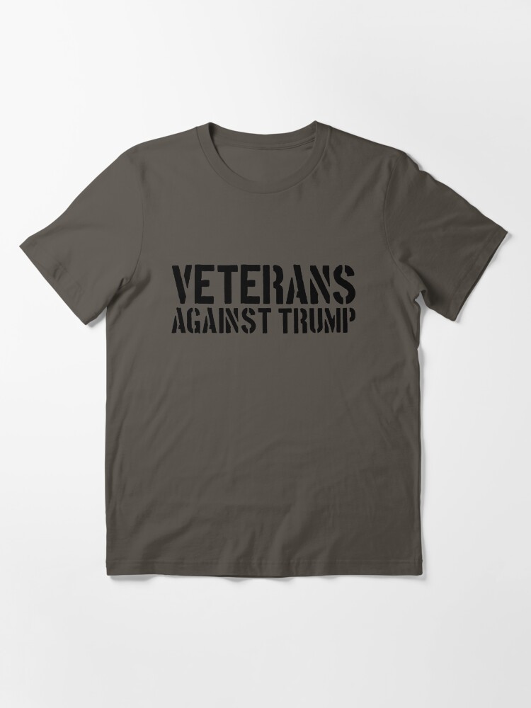 Veterans Against Trump Anti-Trump Veterans Against Trump Gear Essential T-Shirt