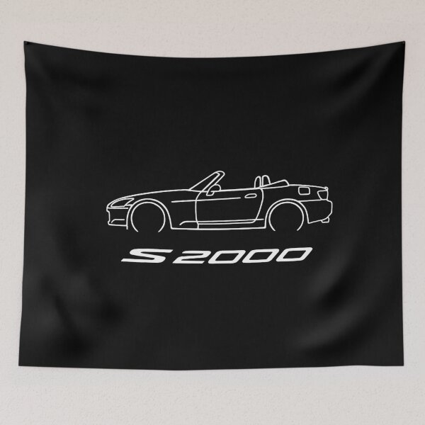 Item preview, Honda S2000 Line Art – Clean JDM Roadster Design for True Car Enthusiasts designed and sold by TheArtOfCar.