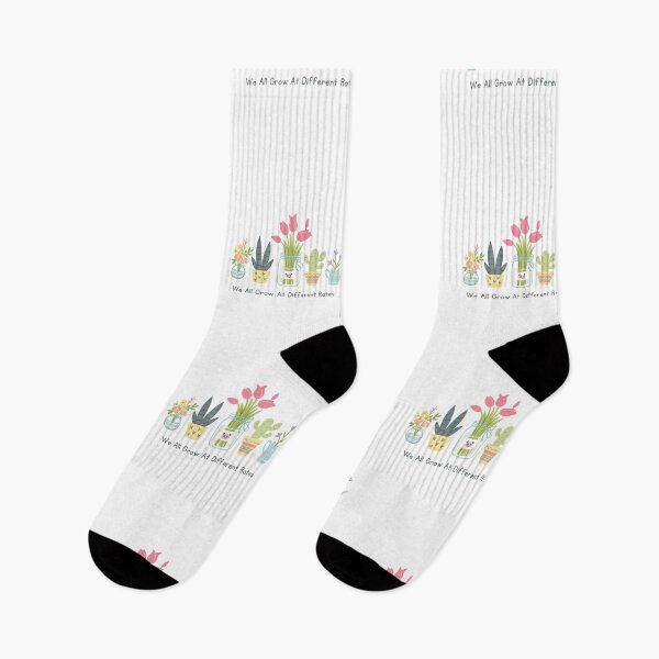 Artikelvorschau, Wir alle wachsen unterschiedlich schnell, inspirierender Wildblumen-Wachstums-Druck, Lehrer-Dankesgeschenk für Sonderpädagogen, Pflanzenliebhaber entworfen und verkauft von Orvista.
