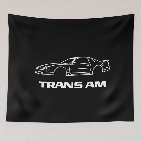 Item preview, Pontiac Trans Am 3rd Gen Line Art – Retro Firebird Classic for Car Enthusiasts designed and sold by TheArtOfCar.