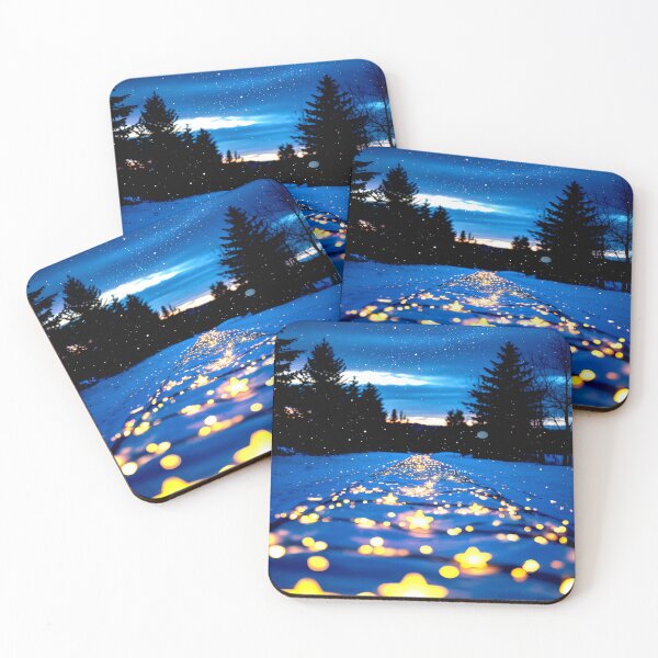 Item preview, Starry Winter Path designed and sold by Exodoi.