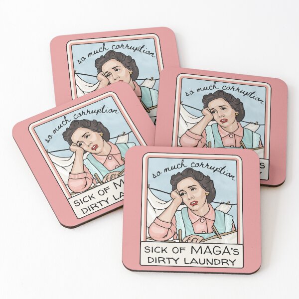 Item preview, So Much Corruption, Sick of MAGA's Dirty Laundry designed and sold by Unhinged Heather.